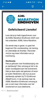 Halve marathon ASML Eindhoven, Eén persoon