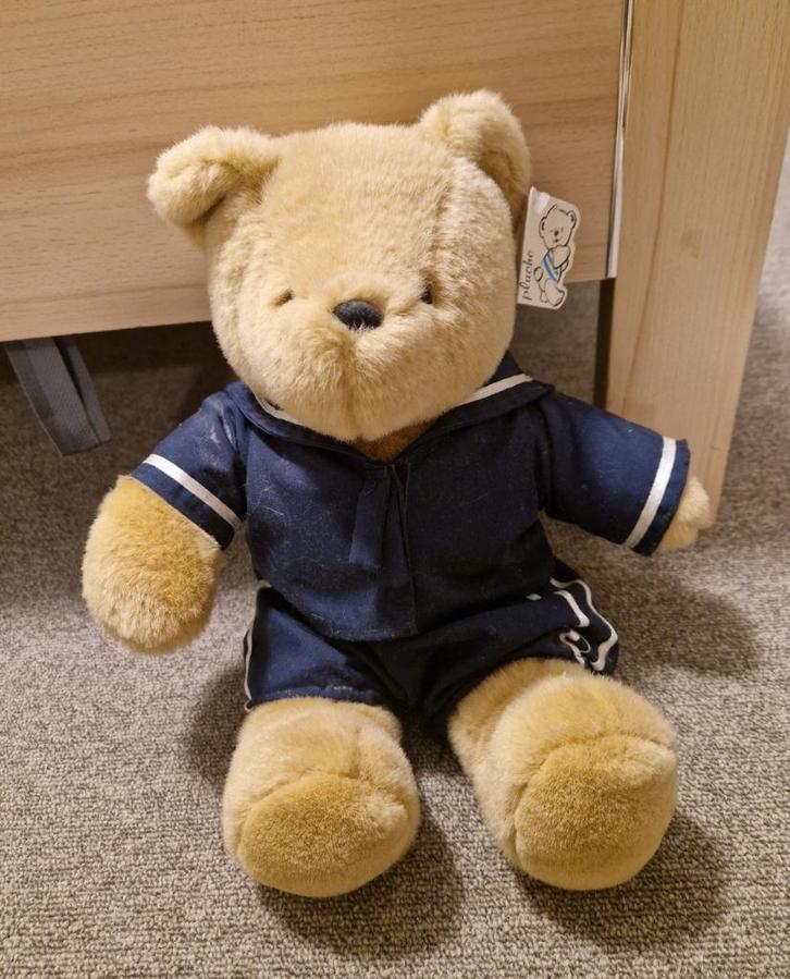 Pluche knuffel teddybeer als nieuw, Kinderen en Baby's, Speelgoed | Knuffels en Pluche, Zo goed als nieuw, Overige typen, Ophalen of Verzenden