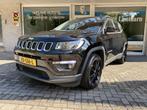Jeep Compass 1.4 MultiAir Longitude Navi/Achteruitrijcamer/D, Auto's, Voorwielaandrijving, 450 kg, Alcantara, Zwart