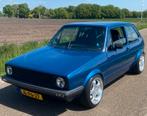 Volkswagen Golf MK1 1.8 GTI 1983 Blauw, Auto's, Voorwielaandrijving, Zwart, 4 cilinders, 150 pk