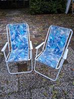 Klapstoeltjes vintage., Caravans en Kamperen, Kampeermeubelen, Ophalen, Campingstoel