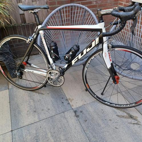 Racefiets Fuji, Fietsen en Brommers, Fietsen | Racefietsen, Gebruikt, Overige merken, Meer dan 20 versnellingen, Carbon, 53 tot 57 cm
