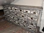 Apothekerskast met 19 lades, Ophalen, Gebruikt, 5 laden of meer, 150 tot 200 cm