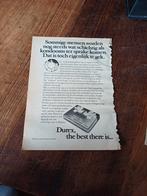 Advertentie van Durex condooms sommige mensen 1977, Verzamelen, Ophalen of Verzenden, Zo goed als nieuw, Overige typen