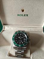 Rolex Submariner 41mm Date Groen - Met doos en papieren, Sieraden, Tassen en Uiterlijk, Horloges | Heren, Staal, Polshorloge, Nieuw