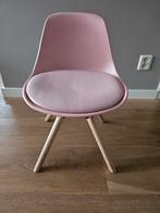 Kinderstoel roze houten poten kuipstoel, Huis en Inrichting, Stoelen, Ophalen, Gebruikt, Overige kleuren, Eén