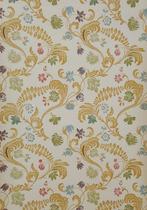 7769 Vintage retro bloemen behang behangpapier wallpaper, Minder dan 10 m², Verzenden