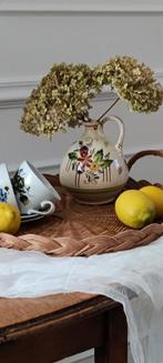 Groot wilgentenen dienblad - rond 42 cm - landelijk & robuus, Ophalen of Verzenden, Gebruikt, Rond, Overige materialen