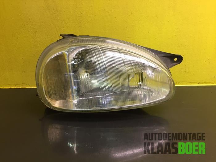 Koplamp rechts van een Opel Corsa, Auto-onderdelen, Verlichting, Opel, Gebruikt, 6 maanden garantie, 12 maanden garantie, Ophalen of Verzenden