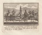 De Westerkerk en Vleeschhal 't Amsterdam oude gravure, Antiek en Kunst, Kunst | Etsen en Gravures, Verzenden