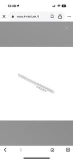 Uitschuifbare gordijnrails wit NIEUW 210-400cm, Ophalen, Nieuw, Wit, 200 cm of meer