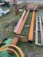 Partij stalen H-balken, Ophalen of Verzenden, Gebruikt, IJzer