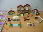 Lego Friends 3185 Zomer ponykamp / paardenkamp met 3 boekjes, Ophalen of Verzenden, Zo goed als nieuw, Complete set, Lego