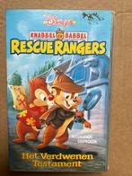 Videoband, VHS, Disney, Rescue Rangers, Knabbel en Babbel, Ophalen, Tekenfilm, Alle leeftijden, Zo goed als nieuw