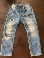 spijkerbroek 104 jongens DNM + knps gat elastiek, Kinderen en Baby's, Broek, Zo goed als nieuw, Jongen, Ophalen of Verzenden