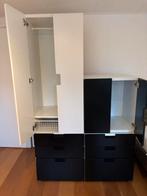 IKEA STUVA Kledingkast met lades en deuren, Ophalen, Kunststof, 100 tot 150 cm, Zo goed als nieuw