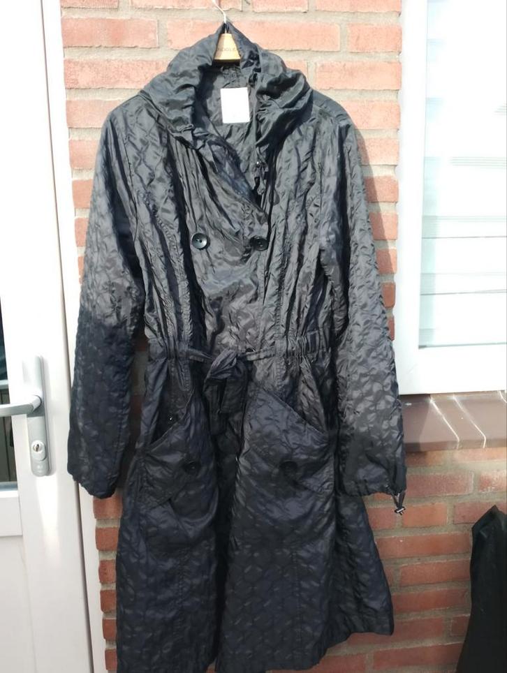 Super mooi exclusive jas van C'SENSE, 44 zwart, Kleding | Dames, Jassen | Zomer, Zo goed als nieuw, Maat 42/44 (L), Zwart, Verzenden