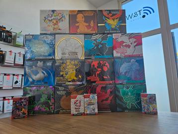 Pokemon elite trainer boxen en booster bundles beschikbaar voor biedingen