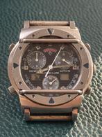 Certina DS Cascadeur Chrono Alarm, Sieraden, Tassen en Uiterlijk, Horloges | Heren, Staal, Ophalen of Verzenden, Leer, Gebruikt