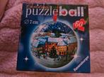 Puzzelbal kerstbal 60 Stukjes, Ophalen of Verzenden, Minder dan 500 stukjes, Zo goed als nieuw, Overige typen