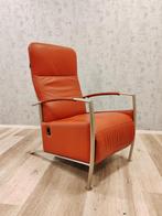Skalma Evolution leren design relax fauteuil handmatig, Huis en Inrichting, Minder dan 75 cm, Leer, Ophalen of Verzenden, Zo goed als nieuw