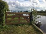 Poort houten boerenlandhek tuinhek/poort erfscheiding, Met poort, Gerard Krale, Nieuw, Ophalen of Verzenden