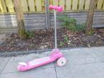 Roze step, Fietsen en Brommers, Steps, Ophalen of Verzenden, Gebruikt, Gewone step, Skids control