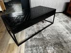 Mangohouten salontafel / visgraat / 2 lades, Ophalen, Gebruikt, 100 tot 150 cm, 50 tot 75 cm