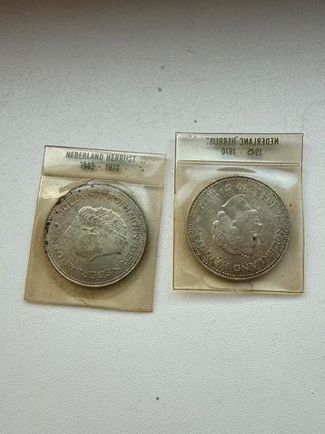 Nederland Herrijst 1945-1970/1973 Zilveren Guldens beschikbaar voor biedingen
