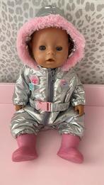 Ski outfit Babyborn incl laarsjes, Ophalen of Verzenden, Zo goed als nieuw, Babypop