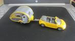 Siku,vw beetle/caravan,nette combi, Ophalen of Verzenden, Zo goed als nieuw, Auto