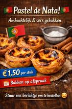 Pastel de nata, Cateraar