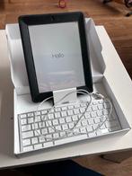 Oude iPad met Otterbox, toetsenbord & laadkabel, 9 inch, Gebruikt, Apple iPad, Ophalen of Verzenden