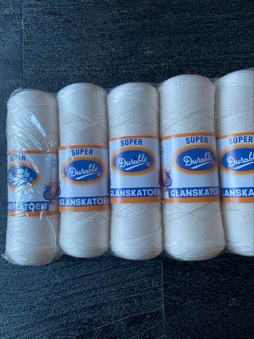 Durable glanskatoen no. 12 voor naald 1,5-2 (5 st in verpk) beschikbaar voor biedingen