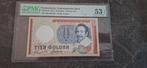 Nederland 10 gulden 1953 PL45.a2 PMG 53 (Lastig type!), Postzegels en Munten, Ophalen of Verzenden, 10 gulden