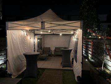 Partytenten ~TE HUUR~ Diverse maten  incl. BEZORGD+OPZETTEN beschikbaar voor biedingen