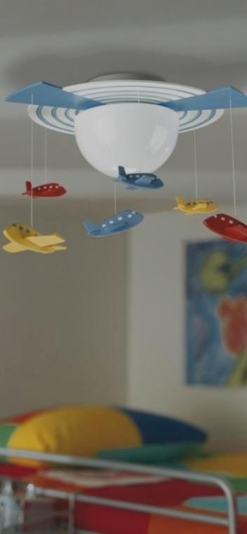Vliegtuigjeslamp (Philips) Plafondverlichting baby/kindkamer beschikbaar voor biedingen
