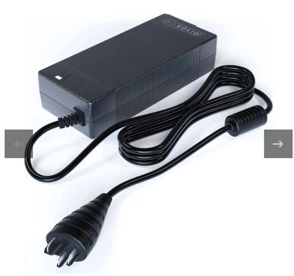 GO SOLID! Bosch E-bike oplader, Ophalen, Gebruikt