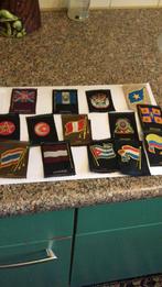 180. Verschillende vlaggen over de hele wereld van zijde, Ophalen of Verzenden