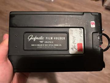 Grafmatic 4x5 Film holders beschikbaar voor biedingen