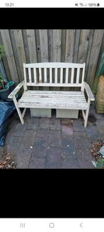 Gratis opknap tuinbankje, Tuin en Terras, Ophalen, Gebruikt, Hout
