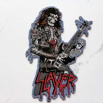 Slayer Kerry King shaped lasercut patch 11 x 18 cm beschikbaar voor biedingen