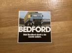 Bedford Vrachtwagen Folder, Ophalen of Verzenden, Gelezen