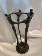 Bronzen sculptuur 'Een Goed Team' Ger van Tankeren, Ophalen of Verzenden