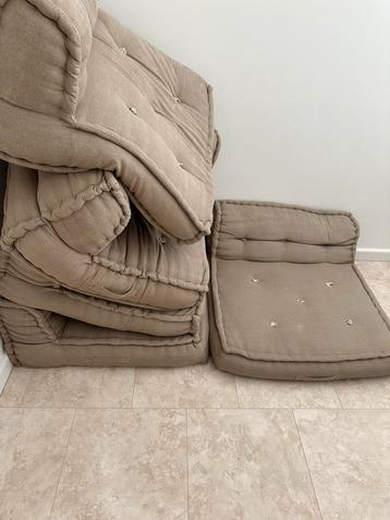 Lounges beige 80x80 cm