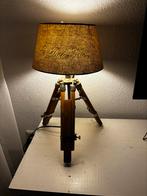 Tafellamp Riviera Maison Stijl - van Light & Living, Huis en Inrichting, Lampen | Vloerlampen, Ophalen, Stof, Minder dan 100 cm