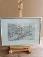 Prent Haven van Dordrecht, 1980 tot heden, Ophalen of Verzenden, Zo goed als nieuw, Prent