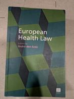 European Health Law - André den Exter, André den Exter, Ophalen of Verzenden, Beta, WO