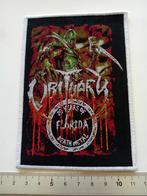 Obituary mooie 20 years of florida death metal patch 068, Verzamelen, Verzenden, Nieuw, Kleding