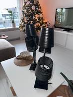 Twee zwarte lampen, Ophalen, Gebruikt